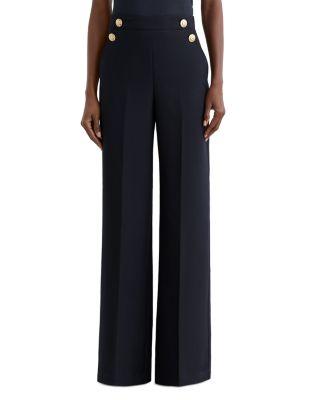 Carley Wide Leg Trousers by REISS