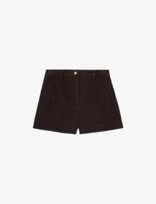 Carmen Lyocell and Linen Shorts by REISS