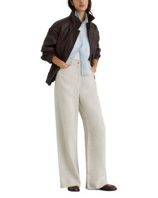 Carmen Wide Leg Pants by REISS