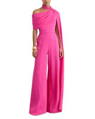 Carrie Draped Asymmetric Jumpsuit by REISS