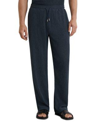 Carver Relaxed Fit Textured Drawstring Trousers by REISS