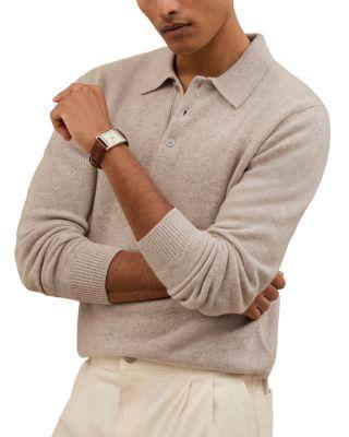Cashmere Polo Sweater by REISS