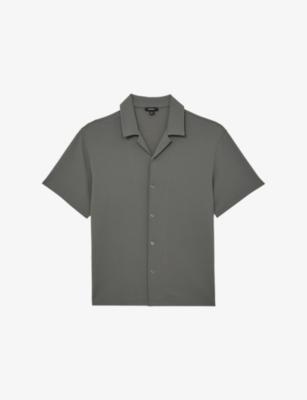 Cedric Textured Stretch-Woven Shirt by REISS