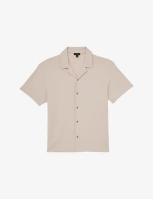 Cedric Textured Stretch-Woven Shirt by REISS