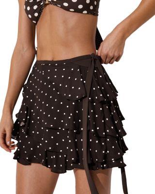 Cherie Polka Dot Skort by REISS