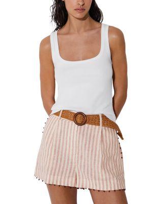 Chloe Striped Shorts by REISS