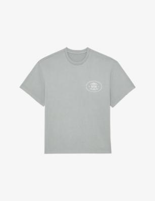 Clement Branded-Print Cotton-Jersey T-Shirt by REISS