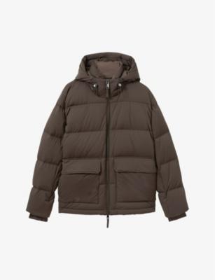 Cranum toggle-hood regular-fit shell jacket by REISS Cranum toggle-hood regular-fit shell jacket by REISS