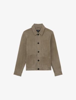 Danny Suede Worker Jacket by REISS