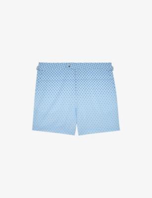 Darli Geo-Print Swim Shorts by REISS