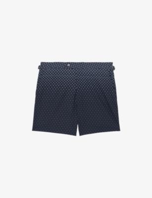 Darli Geo-Print Swim Shorts by REISS