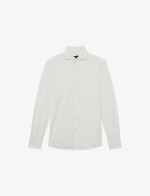 Davaro Regular-Fit Modal-Blend Shirt by REISS