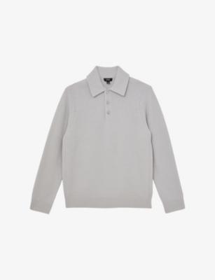Deansgate Polo-Collar Wool And Cashmere-Blend Jumper by REISS