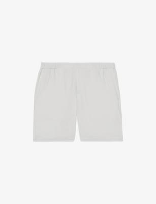 Deck Elasticated-Waist Stretch-Woven Shorts by REISS