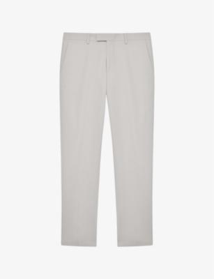 Eastbury slim-fit mid-rise stretch-cotton chinos by REISS