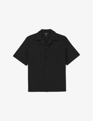 Eclipse Crinkled Woven Shirt by REISS