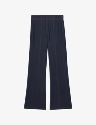 Edie Flared-Leg Denim-Blend Jeans by REISS