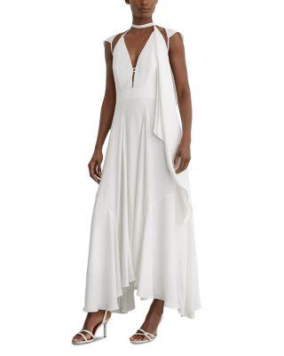 Evory Draped Cape Dress by REISS