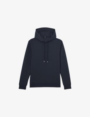 Fabien Regular-Fit Stretch-Jersey Hoody by REISS