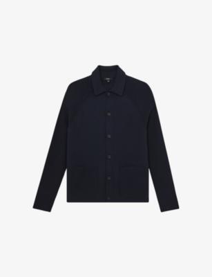 Fitzgerald Side-Pocket Knitted Cardigan by REISS