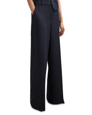 Gabi Wide Leg Trousers by REISS