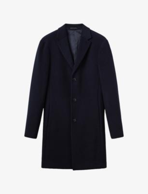 Gable Single-Breasted Wool-Blend Overcoat by REISS
