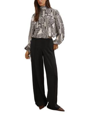Harry Tile Print Blouse by REISS