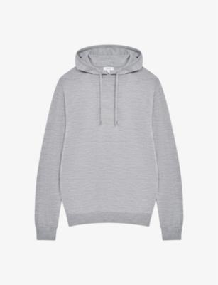 Holland wool knit hoody by REISS