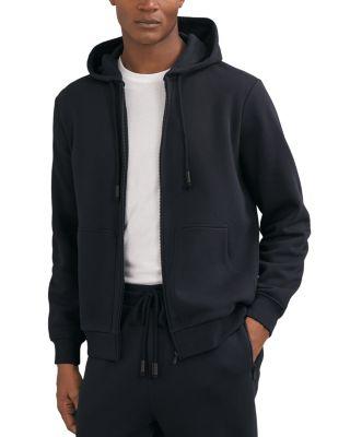 Howel Zip Through Drawstring Hoodie by REISS