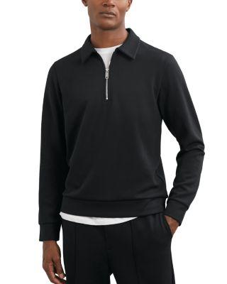 Interlock Half Zip Sweater by REISS
