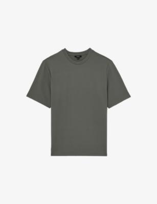 Jack Textured Stretch-Woven T-Shirt by REISS