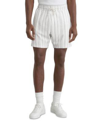 Jett Textured Stripe Shorts by REISS