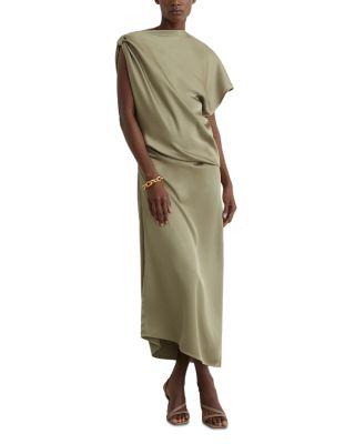 Kenzie Asymmetric Dress by REISS