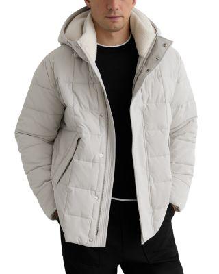 Klause Long Sleeve Borg Lined Quilted Puffer Jacket by REISS