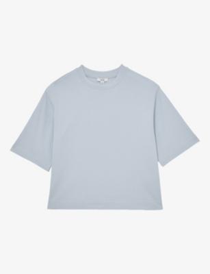 Lara Relaxed-Fit Cotton T-Shirt by REISS