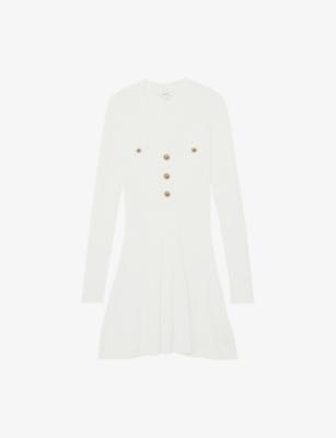 Lavelle Knitted Mini Dress by REISS