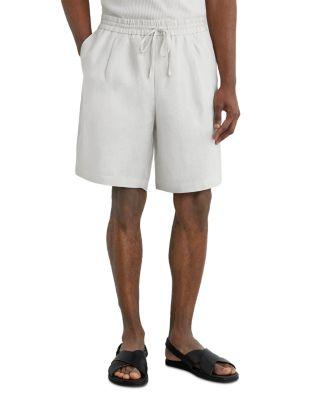 Linen 9" Drawstring Shorts by REISS
