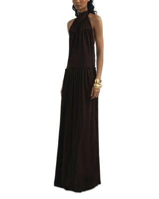 Luna Halter Maxi Dress by REISS