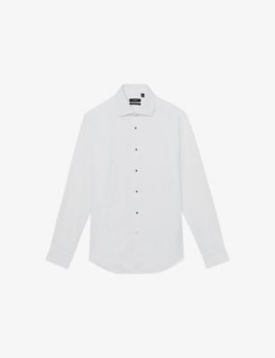 Marcel Slim-Fit Long-Sleeve Cotton Dinner Shirt by REISS