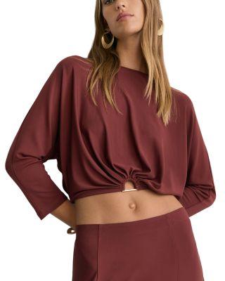 Margo Crop Top by REISS