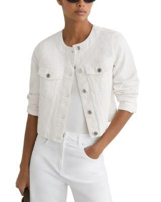 Medora Denim Jacket by REISS