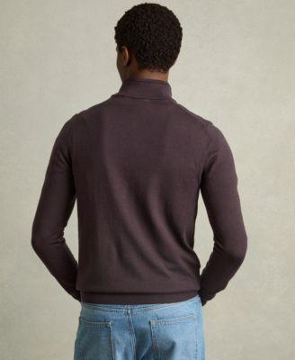 Men's Blackhall Merino Wool Half-Zip Funnel Neck Sweater by REISS
