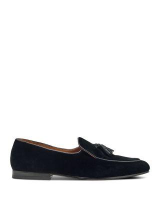 Men's Harry Velvet Belgian Loafers by REISS