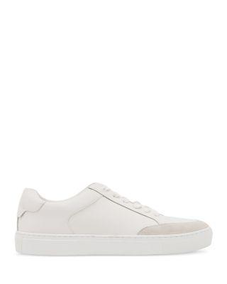 Men's Suede Toe Leather Sneakers by REISS