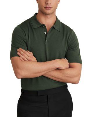 Merino Wool Polo Shirt by REISS