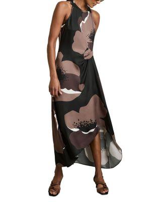 Michalie Floral Print Dress by REISS