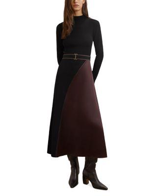 Misty Knit Midi Dress by REISS
