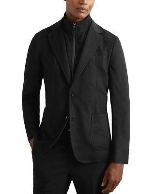 Modern Fit Removable Vest Blazer by REISS