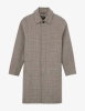 Morpeth Checked Wool-Blend Coat by REISS Morpeth Checked Wool-Blend Coat by REISS