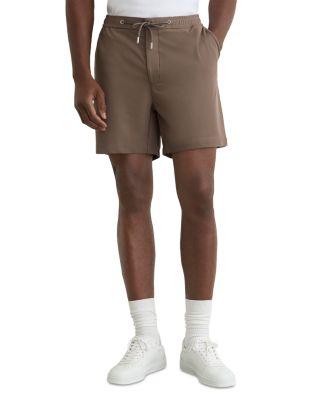 Newmark Regular Fit 6" Textured Drawstring Shorts by REISS